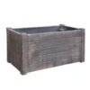 Roto Bac à Fleurs Teak L (60x30x30cm) -Garantia Boutique bac a fleurs teck 6157