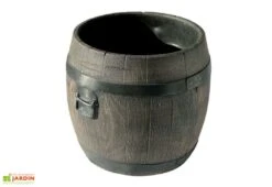 Roto Bac à Fleurs Baril (5 Dimensions : 30x32-32x31-40x42-50x47-64x59)