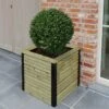 Solid Bac à Fleurs En Bois De Pin Traité 50 X 50 Cm 1 Solid Bac à Fleurs En Bois De Pin Traité 50 X 50 Cm -Garantia Boutique bac fleurs bois pin traite solid