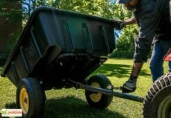 Polar Remorque En Polyéthylène 175 X 94 Cm – LG900 -Garantia Boutique brouette jardinage re colte roues