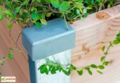 Carré Potager En Bois Douglas 19 Mm – 75 X 80 X 36 Cm -Garantia Boutique carre potager bois 19mm douglas france