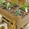 Solid Carré Potager En Bois Autoclave Sur Pieds 120 X 60 Cm 2 Solid Carré Potager En Bois Autoclave Sur Pieds 120 X 60 Cm -Garantia Boutique carre potager sur pieds 120x60cm
