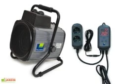 Chauffage Ventilateur D'appoint 2400W Avec Thermostat Digital