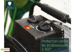 Chauffage Ventilateur D'appoint 2400W Avec Thermostat Digital -Garantia Boutique chauffage electrique portable serre jardin 2400w 6