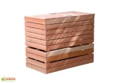 Composteur En Bois Douglas 850 L – 129 X 70 X 105 Cm -Garantia Boutique composteur bois lecopot 850l