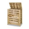 Composteur En Bois De Pin Traité – 315 L -Garantia Boutique composteur bois pin traite 315 l