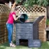 Garantia Composteur Imitation Bois Recyclé Thermo Wood -Garantia Boutique composteur de jardin