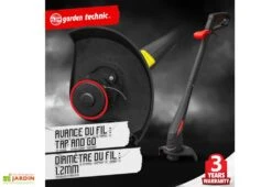 Tondeuse électrique 1300 W + Coupe-bordure électrique 250 W -Garantia Boutique coupe bordure 1300w elem garden tde3213cb22 tap and go