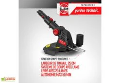 Outil De Jardinage 3 En 1 : Taille-haies, élagueuse Et Coupe Bordures – 20 V -Garantia Boutique coupe bordures sur batterie