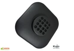 Seau à Compost En Polypropylène Noir - 18,5 X 18,5 X 22 Cm -Garantia Boutique couvercle seau composte