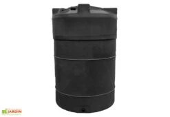 Cuve De Stockage D’eau En Polyéthylène Avec Sonde De Remplissage – 2000 L -Garantia Boutique cuve de stockage d eau 2000l noir 1