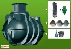 Cuve Recuperateur Eau Ready 2000 L -Garantia Boutique cuve greenlife 2