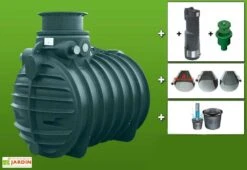 Cuve Recuperateur Eau Ready 3400 L -Garantia Boutique cuve greenlife 3