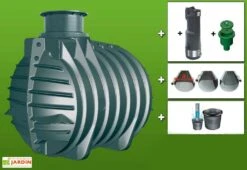 Cuve Recuperateur Eau Ready 4500 L -Garantia Boutique cuve greenlife 4