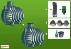 Cuve Recuperateur Eau Ready 9000 L -Garantia Boutique cuve greenlife 6