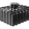 Cuve Récupérateur D'Eau Enterrée Projekt 4200 L -Garantia Boutique cuve plate enterree 4000l gft4.2