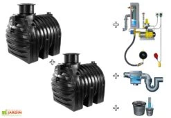 Cuve Recuperateur Eau Clever A 9000 L