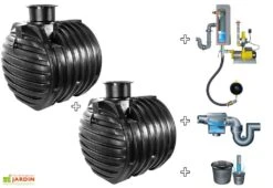 Cuve Recuperateur Eau Clever M 12000 L