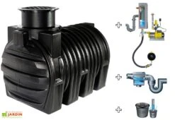 Cuve Recuperateur Eau Clever M 3400 L