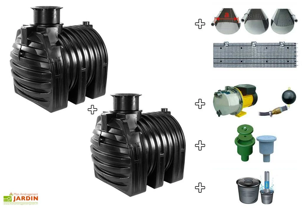 Cuve Recuperateur Eau Purist 9000 L 3 Cuve Recuperateur Eau Purist 9000 L