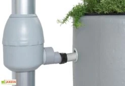 Garantia Cuve Récupération Eau De Pluie 2 En 1 Moka 300 L -Garantia Boutique cuve recuperation eau decorative 300l bac fleurs moka 4