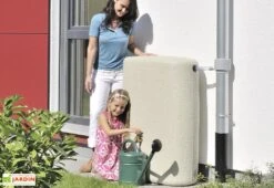 Garantia Récupérateur D’eau De Pluie 275 L Avec Robinet Et Collecteur – Terra