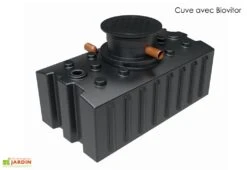 Cuve De Récupération D’eau De Pluie Enterrée – 2000 L Plate -Garantia Boutique cuve recuperation eau pluie plate greenlife 2000l biovitor