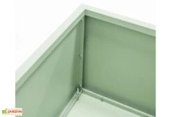 Jardinière Au Sol En Métal Thermolaqué - 100 X 50 X 50 -Garantia Boutique detail interieur coin jardiniere hg08971103