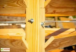 Tour De Culture Verticale En Bois De Mélèze 65 X 73 Cm 10 Tour De Culture Verticale En Bois De Mélèze 65 X 73 Cm -Garantia Boutique details tour culture verticale meleze