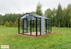 Serre De Jardin En Bois Et Verre Trempé Avec Panneaux Occultants – Hortensia 11 Serre De Jardin En Bois Et Verre Trempé Avec Panneaux Occultants – Hortensia -Garantia Boutique dos serre jardin bois verre trempe stali