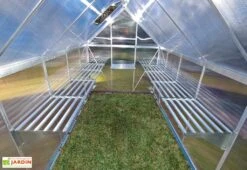 Étagère En Aluminium à Charge Lourde < 40 Kg Pour Serre Palram -Garantia Boutique etagere aluminium charge lourde 40kg palram heavy duty shelf kit 1