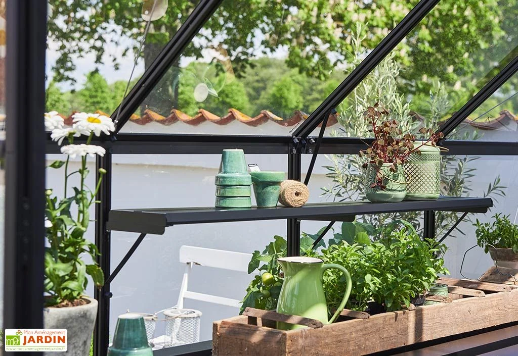 Étagère En Aluminium Pour Serre De Jardin Halls Qube 20 X 125 Cm 5 Étagère En Aluminium Pour Serre De Jardin Halls Qube 20 X 125 Cm – Image 3