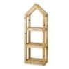 Étagère De Jardin En Bois De Pin Traité Campanile M - 50 X 30 X 145 Cm -Garantia Boutique etagere jardin bois campanile m