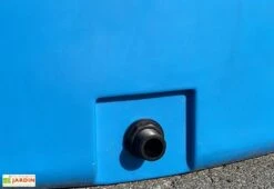 Cuve De Stockage D’eau En Polyéthylène 3600 L -Garantia Boutique evacuation cuve stockage eau polyethylene 4000 l bleu