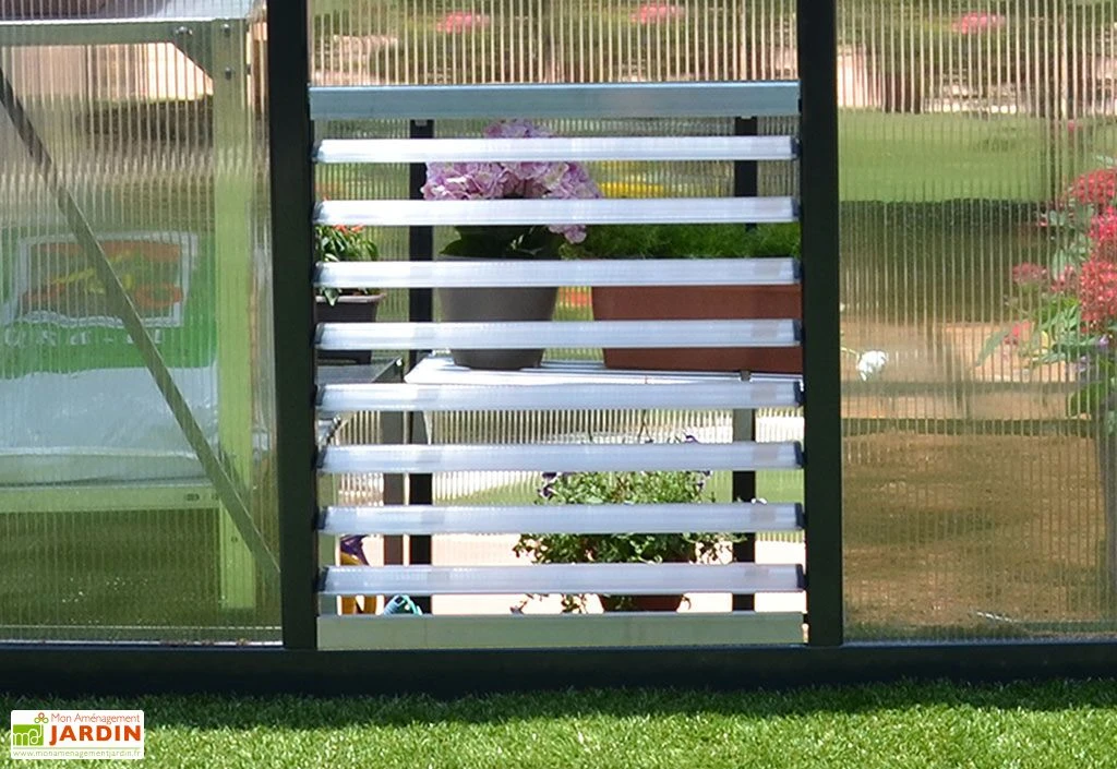 Lucarne Latérale Pour Serre De Jardin Verte Palram-Canopia 3 Lucarne Latérale Pour Serre De Jardin Verte Palram-Canopia