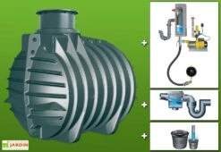 Cuve Recuperateur Eau Clever M 4500 L -Garantia Boutique g0001368 01