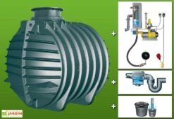 Cuve Recuperateur Eau Clever A 6000 L -Garantia Boutique g0001372 01