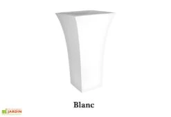 Pot De Fleurs Polyéthylène Patio H85 L48 (pls. Coloris) -Garantia Boutique grand pot fleurs jardin rotomoule 85cm 7