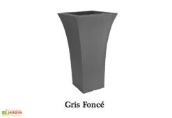 Pot De Fleurs Polyéthylène Patio H85 L48 (pls. Coloris) -Garantia Boutique grand pot fleurs jardin rotomoule 85cm 8