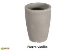 Pot De Fleurs Polyéthylène Hydra H50 Ø36 (pls. Coloris) -Garantia Boutique grand vase pot fleur jardin rotomoule hydra 50cm 1