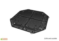 Garantia Composteur Thermo King Bac En Polypropylène + Couvercle Vert 600 L -Garantia Boutique grille de fon antinuisible 1