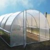 Serre Tunnel Tonneau En Polyéthylène 18 M² - Jardinière 6 X 3 M -Garantia Boutique ja4102 serre tunnel jard 6