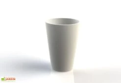 Jardinière En Béton Fibré Conik 50 – Ø 50 X 70 Cm