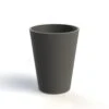 Jardinière En Béton Fibré Conik 70 – Ø 70 X 90 Cm -Garantia Boutique jardiniere beton conik 70 gris