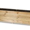 Jardinière En Bois De Pin Traité Ghio - 120 X 40 X 40 Cm -Garantia Boutique jardiniere bois ghio 140 l