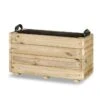 Jardinière En Bois De Pin Traité Ghio - 70 X 30 X 40 Cm -Garantia Boutique jardiniere bois ghio 56 l
