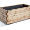 Bac à Fleurs Stockholm 80 (80x40x33) -Garantia Boutique jardiniere en bois stockolm 80 jardipolys