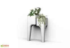Garantia Boutique -Garantia Boutique jardiniere kiga polypropylene s blanche 2