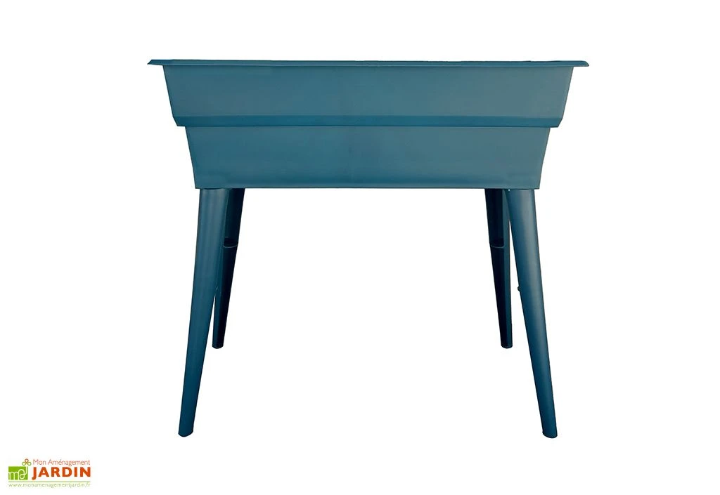Jardinière Calipso Maxi Basic 40L + Pieds Amovibles – Bleu Canard 3 Jardinière Calipso Maxi Basic 40L + Pieds Amovibles – Bleu Canard