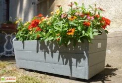 Jardinière En Composite Polymab Recyclé – 96 X 43 X 36 Cm